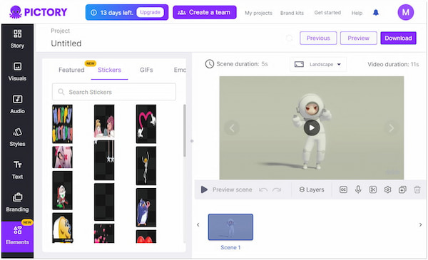 Crear vídeos con Pictory usando Inteligencia Artificial