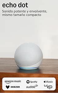 Amazon Echo Dot con Alexa para controlar el hogar, escuchar música y gestionar el día a día