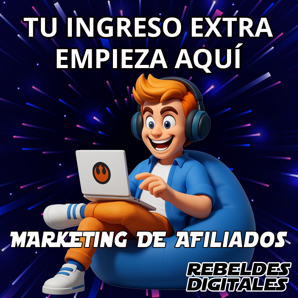 Curso Rebeldes Digitales 2026 para aprender marketing de afiliados paso a paso