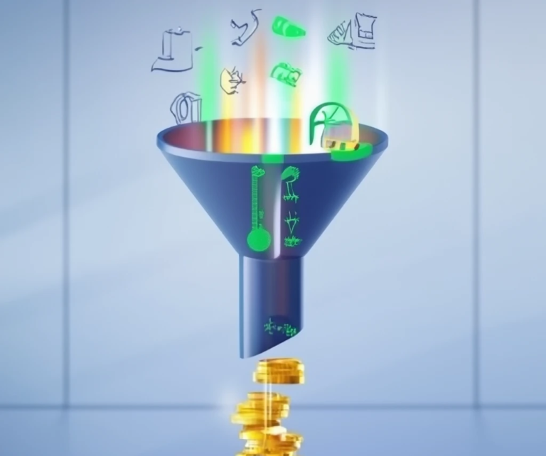 Embudo de ventas y estrategias para convertir visitas en ingresos en un negocio digital 2026