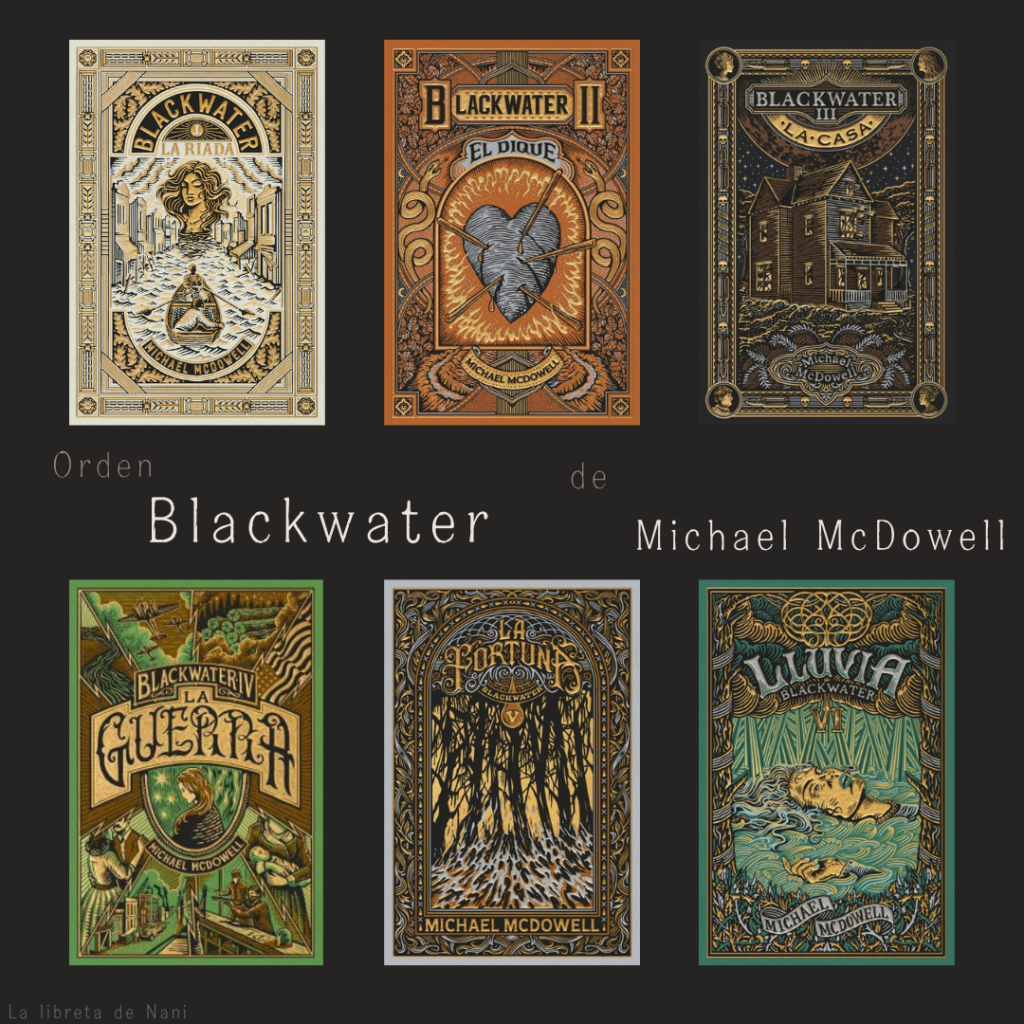 Portada de Blackwater I. La riada, novela de misterio y terror