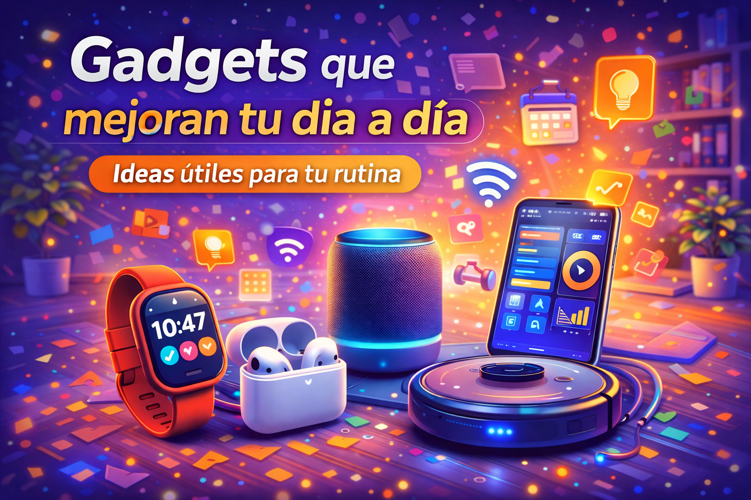 gadgets que mejoran tu dia a dia 2026 tecnologia util gadgets practicos productividad
