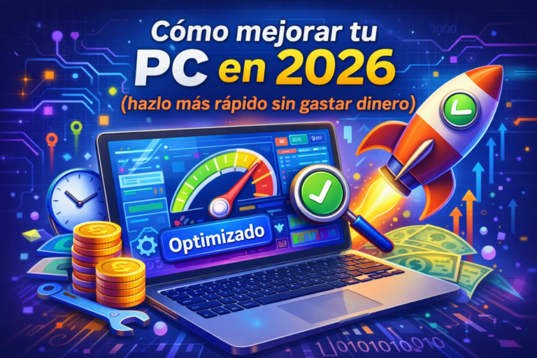 como mejorar pc en 2026 acelerar ordenador lento sin gastar dinero trucos rendimiento