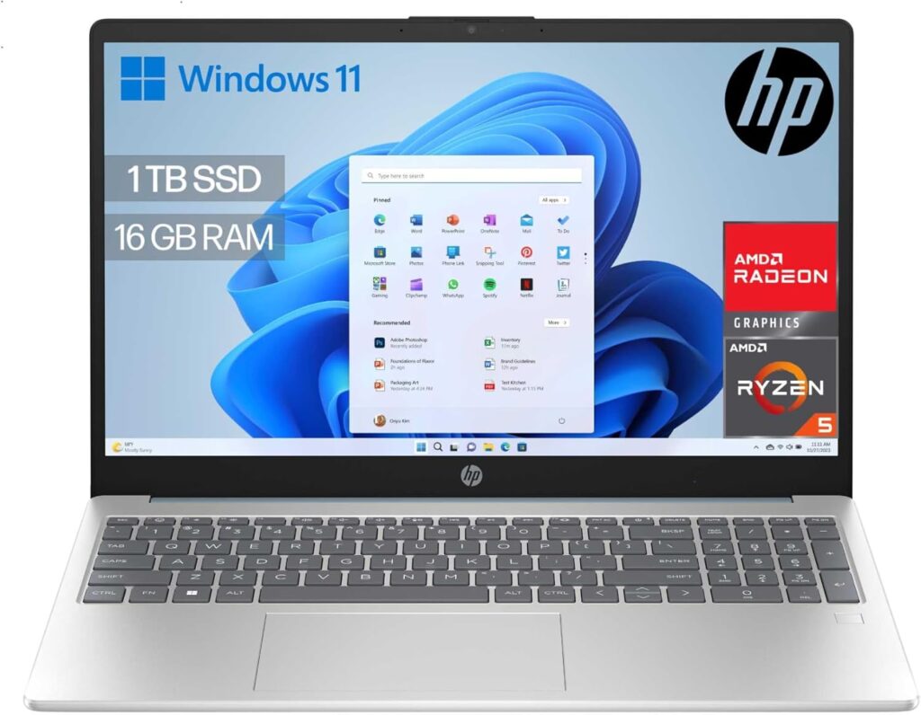 HP 15 portátil calidad precio menos de 1000€