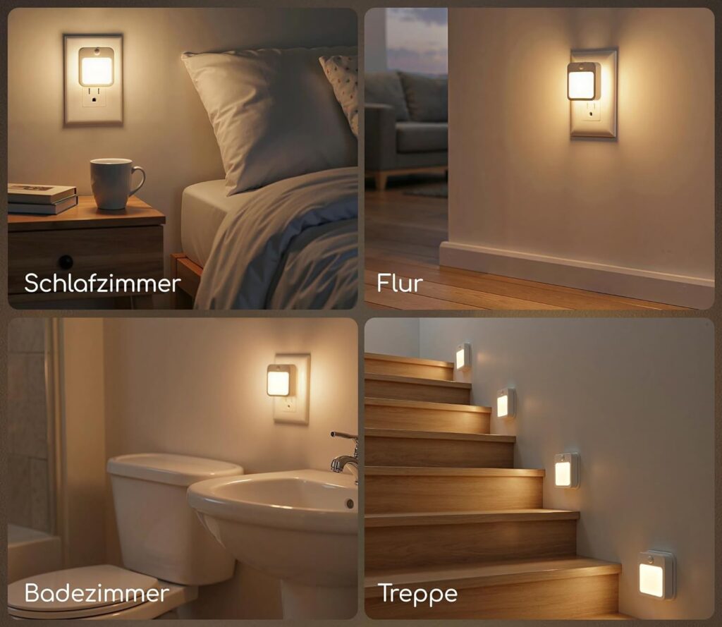 sensor luz automatico enchufe noche casa