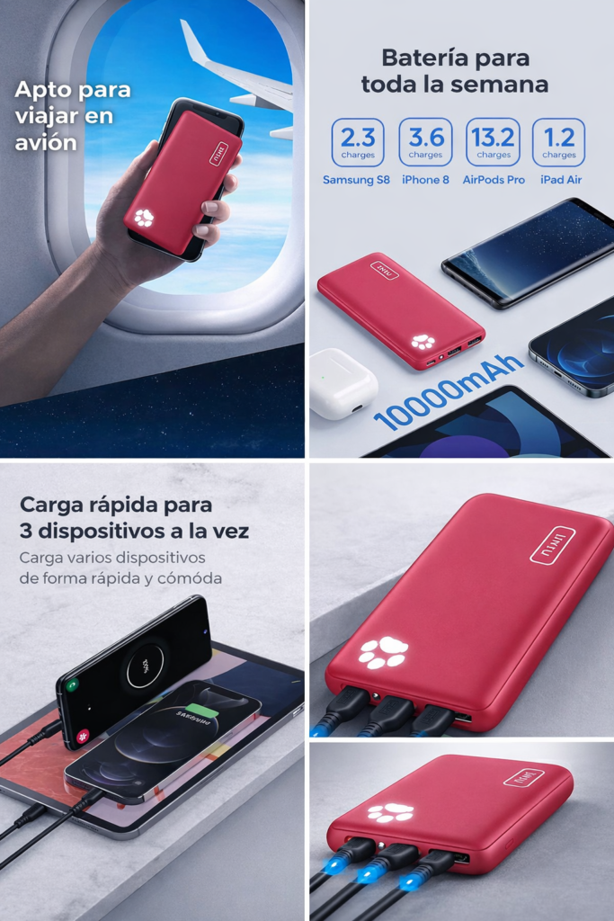 power bank 10000mah regalo fin de curso