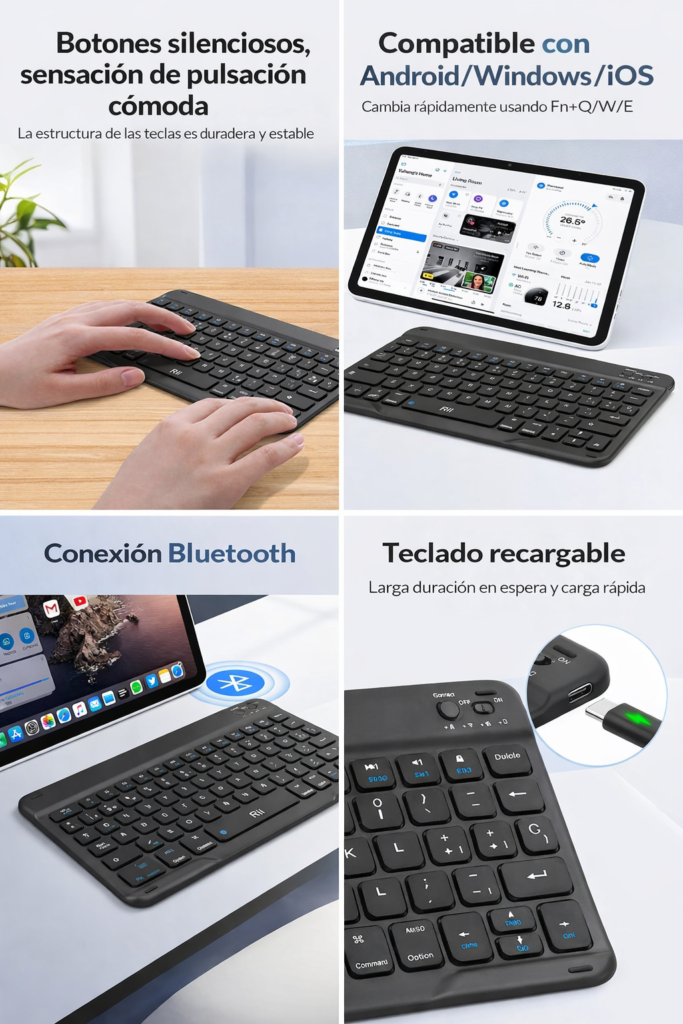 teclado inalambrico regalo fin de curso