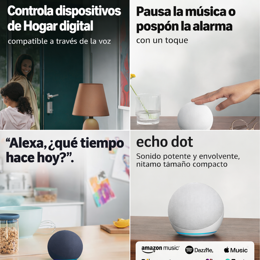 altavoz inteligente Echo Dot Alexa regalo día de la madre