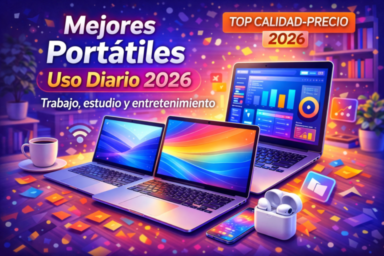 mejores portatiles uso diario 2026 calidad precio para trabajar estudiar