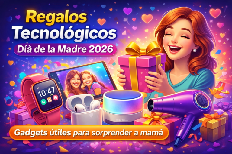 regalos tecnologicos dia de la madre 2026 gadgets utiles para sorprender mama