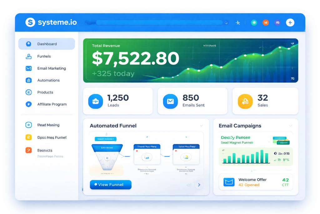 systeme.io para ganar dinero online desde cero