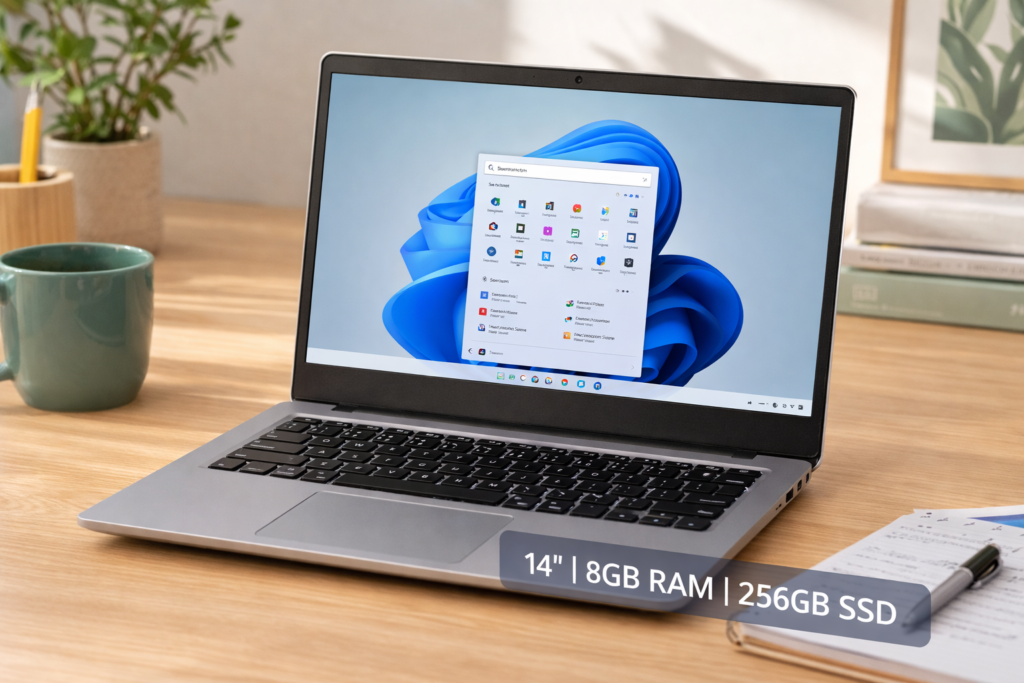 portatil barato 8gb ram 256gb ssd menos de 300 euros amazon