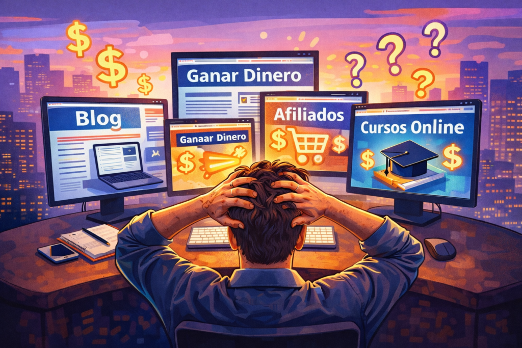  por qué no funciona ganar dinero online en 2026
