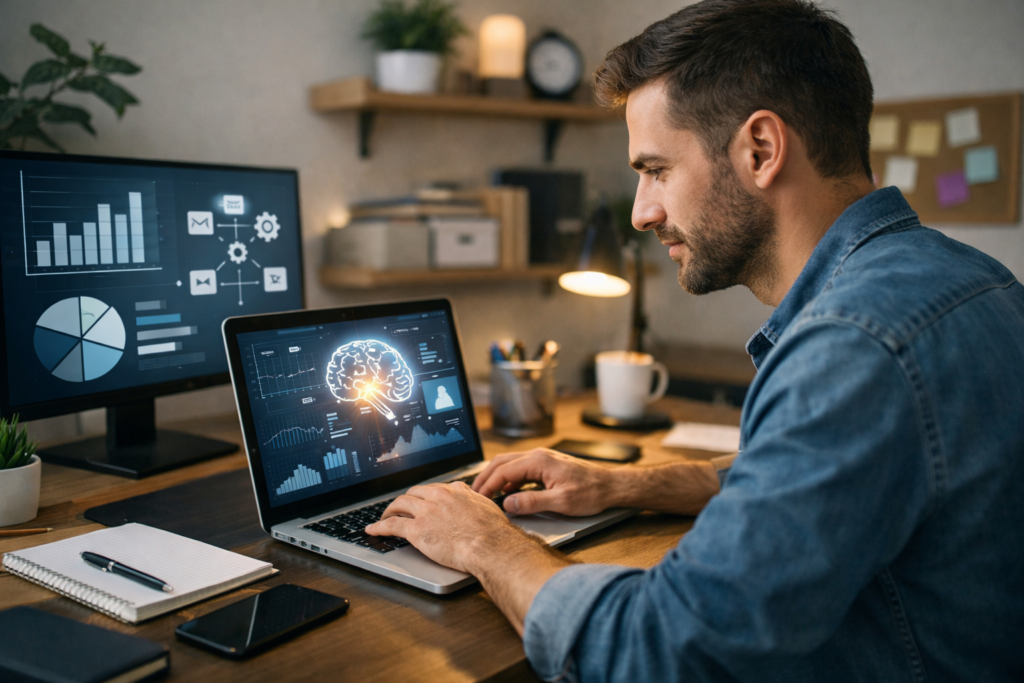 automatizar tareas con IA para trabajar mejor y generar ingresos