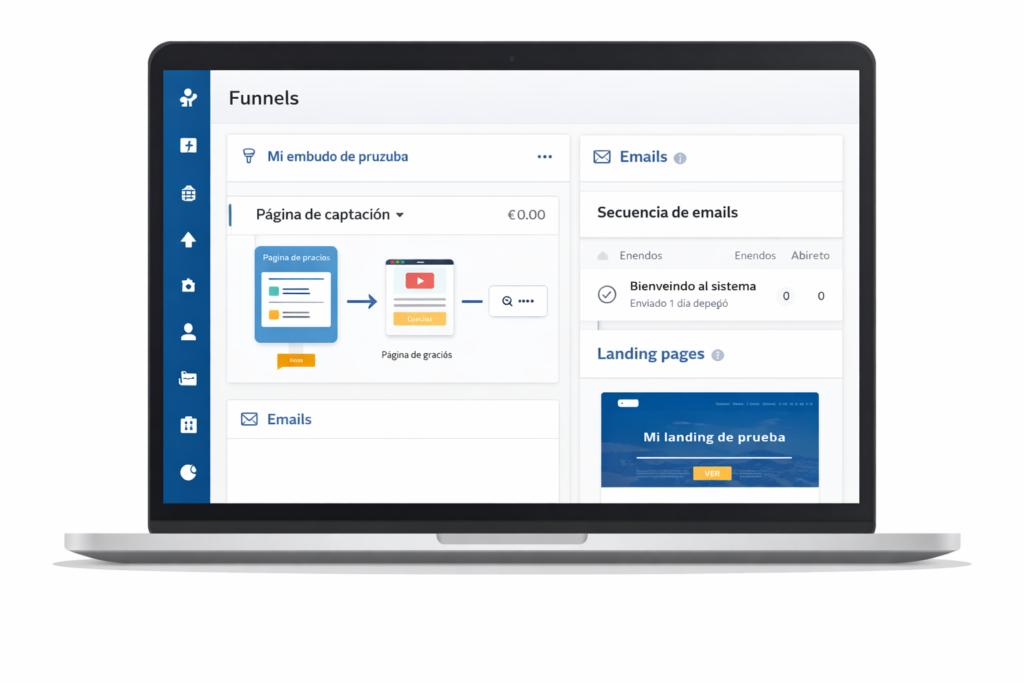 herramienta marketing de afiliados paginas emails embudo