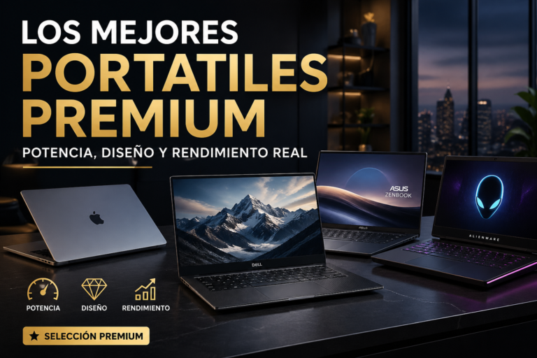 comparativa de portátiles premium de gama alta con diseño, potencia y rendimiento real para elegir mejor opción