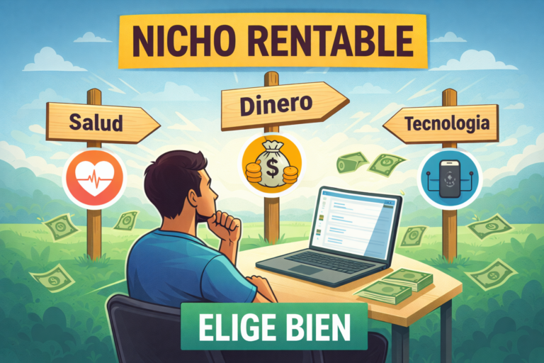 como elegir un nicho rentable para marketing de afiliados desde cero