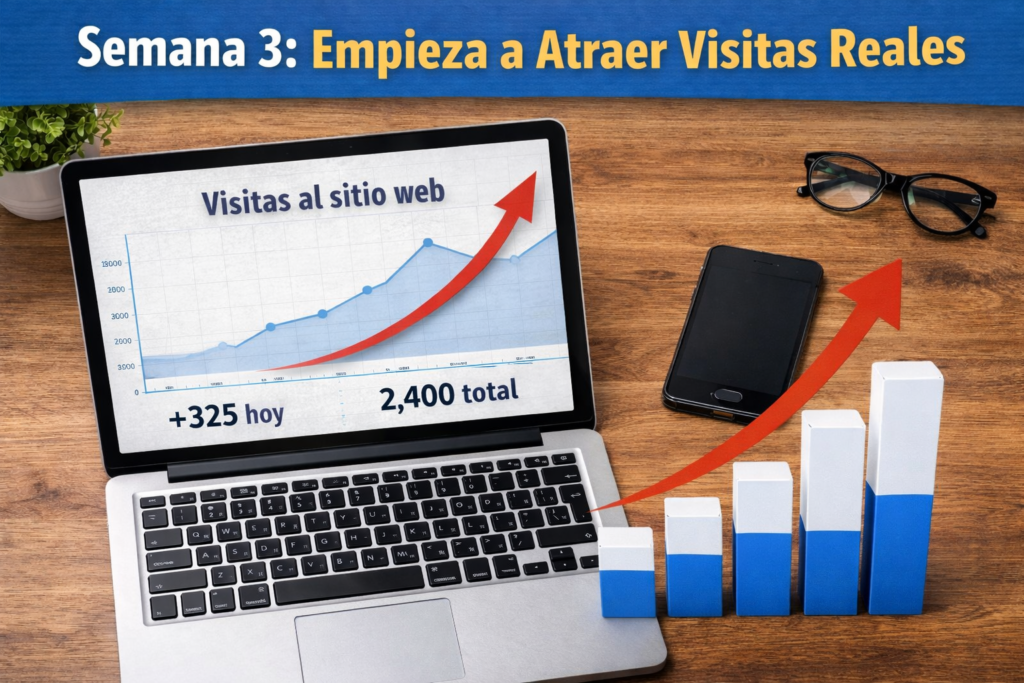 semana 3 trafico creciendo plan ganar dinero online