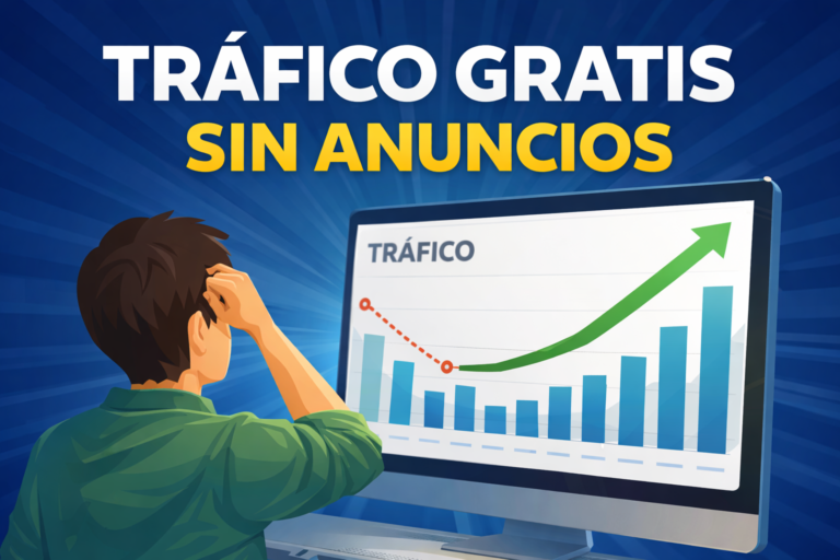 como conseguir trafico para tu embudo sin pagar anuncios ejemplo de crecimiento web