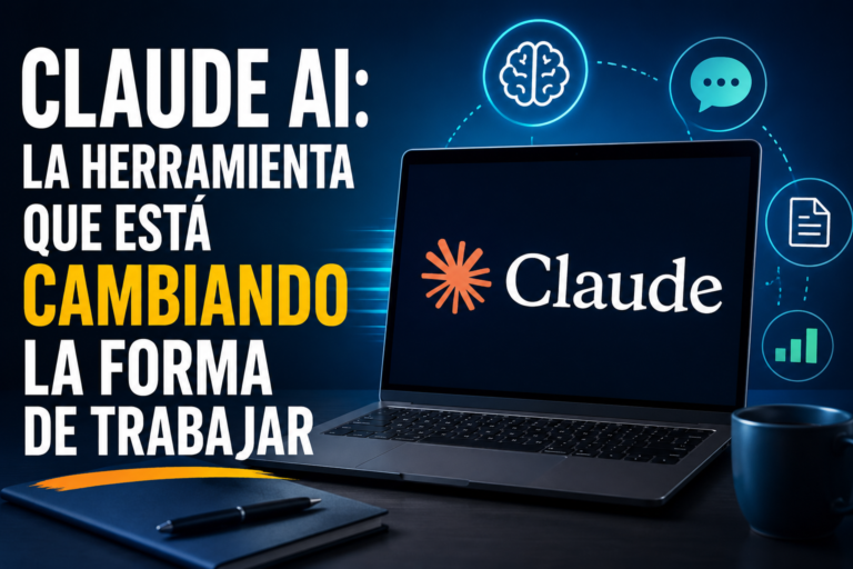 Claude AI ayudando a trabajar más rápido y automatizar tareas con inteligencia artificial