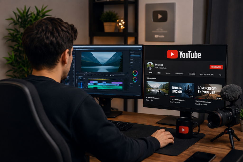 curso para aprender YouTube desde cero