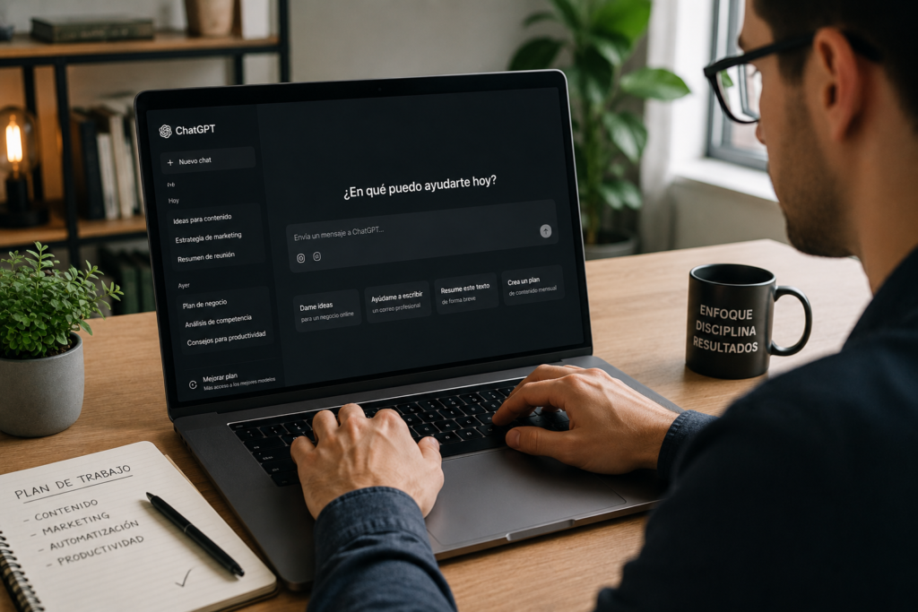 curso de ChatGPT para productividad y trabajo